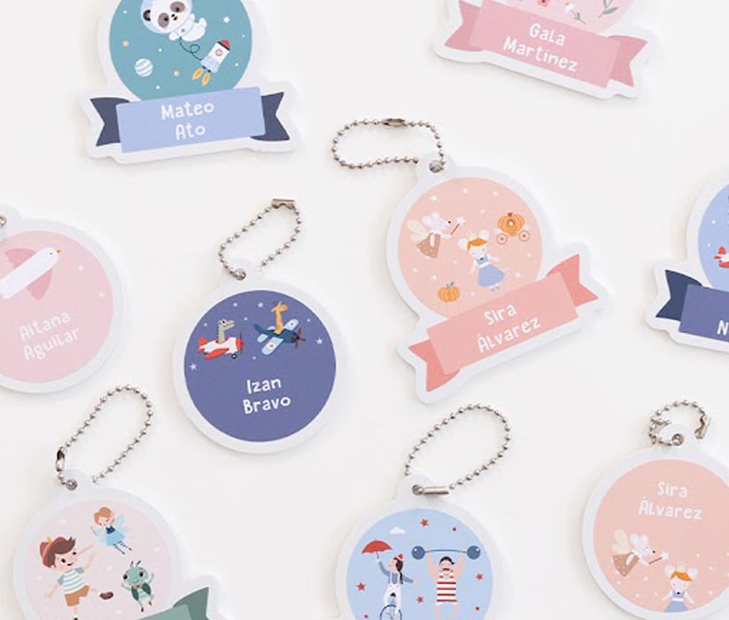 Llaveros personalizados